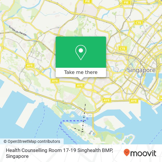 Health Counselling Room 17-19 Singhealth BMP地图