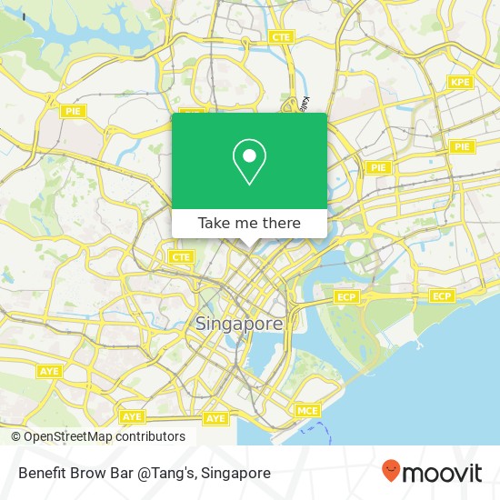 Benefit Brow Bar @Tang's map
