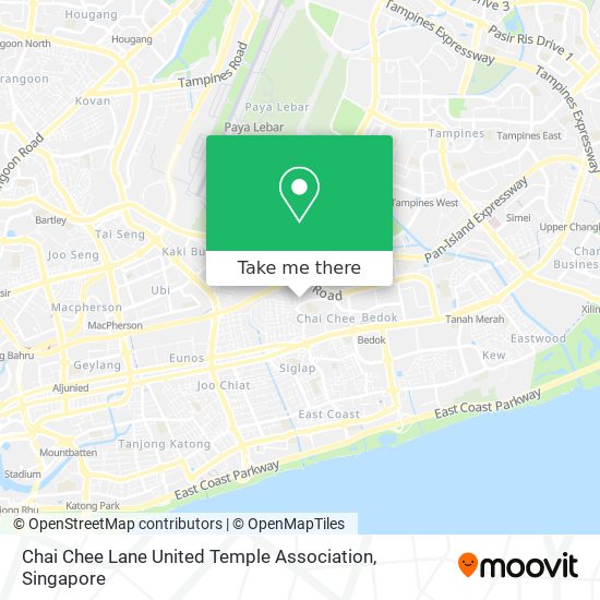 Chai Chee Lane United Temple Association map