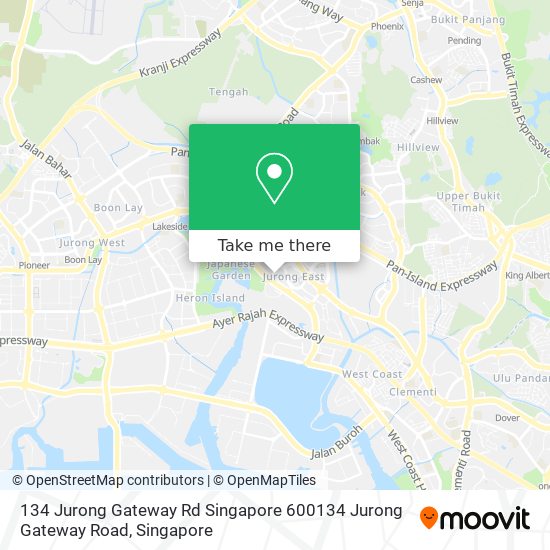 134 Jurong Gateway Rd Singapore 600134 Jurong Gateway Road地图