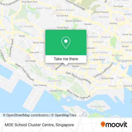 MOE School Cluster Centre地图