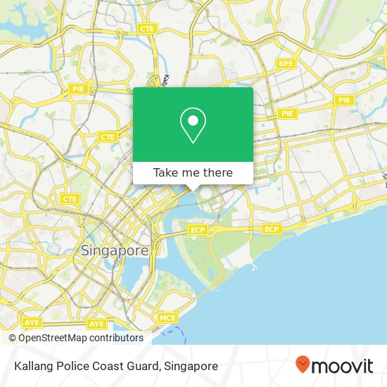 Kallang Police Coast Guard map