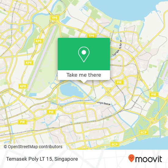 Temasek Poly LT 15 map