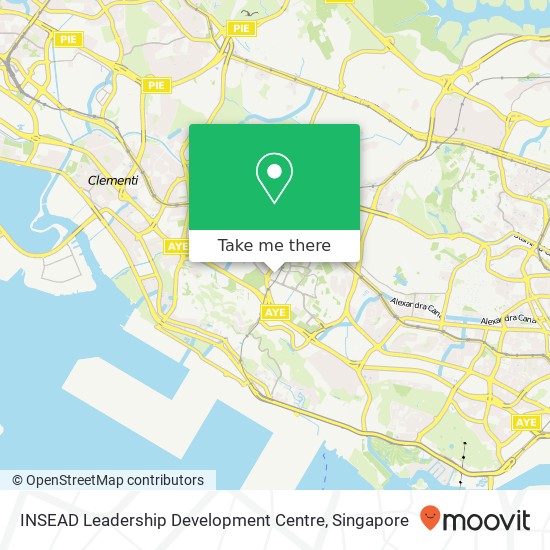 INSEAD Leadership Development Centre map