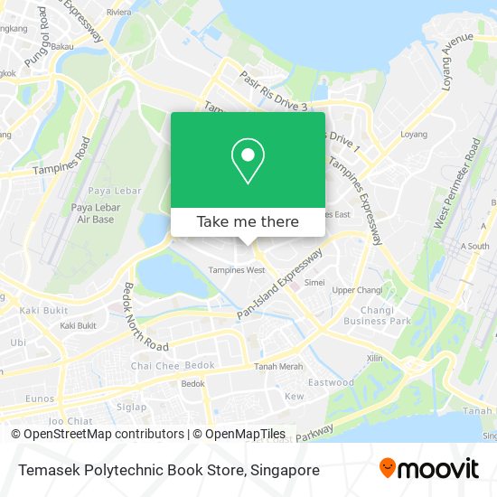 Temasek Polytechnic Book Store map