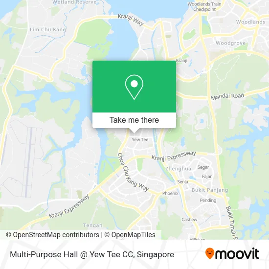Multi-Purpose Hall @ Yew Tee CC地图