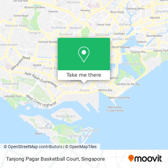 Tanjong Pagar Basketball Court地图