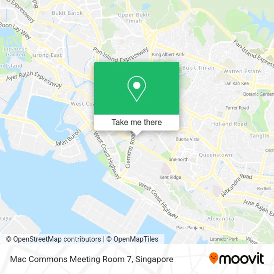 Mac Commons Meeting Room 7 map