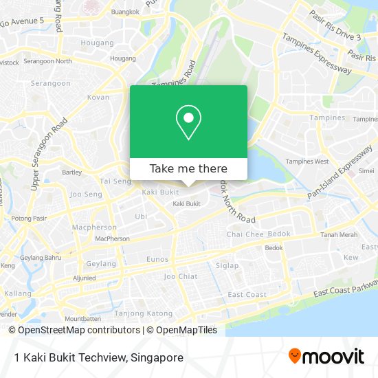 1 Kaki Bukit Techview地图