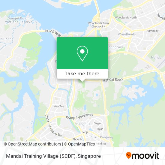 Mandai Training Village (SCDF) map