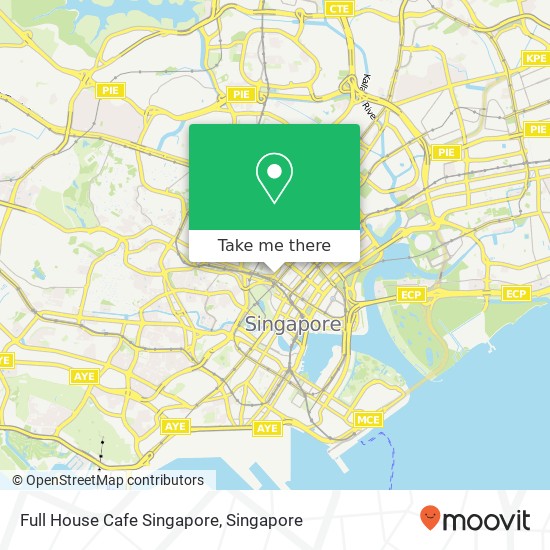 Full House Cafe Singapore map