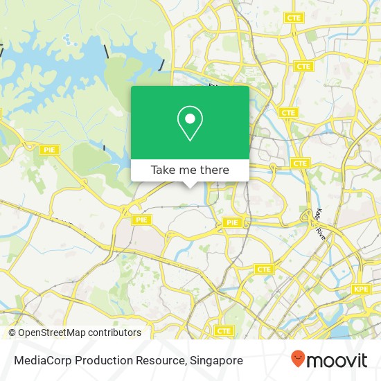 MediaCorp Production Resource地图