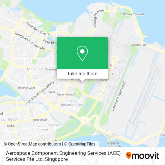 Aerospace Component Engineering Services (ACE) Services Pte Ltd map