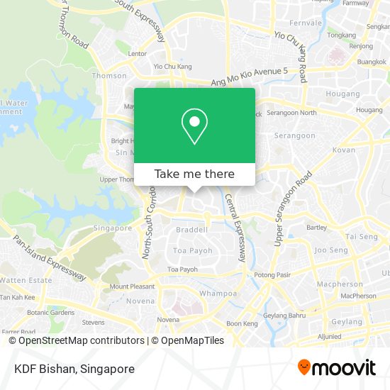 KDF Bishan map