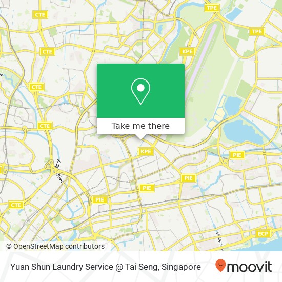 Yuan Shun Laundry Service @ Tai Seng地图