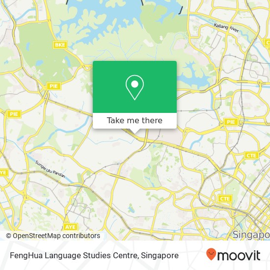 FengHua Language Studies Centre map