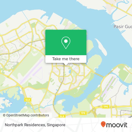 Northpark Residences map