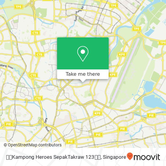 Kampong Heroes SepakTakraw 123 map