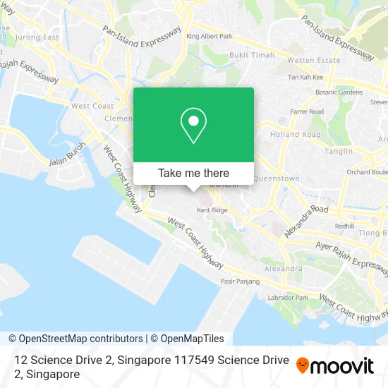 12 Science Drive 2, Singapore 117549 Science Drive 2地图