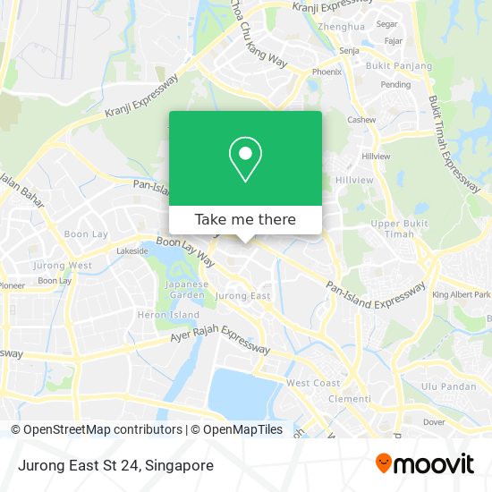 Jurong East St 24地图