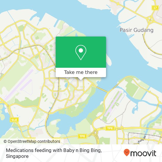 Medications feeding with Baby n Bing Bing map