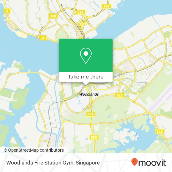 Woodlands Fire Station Gym map
