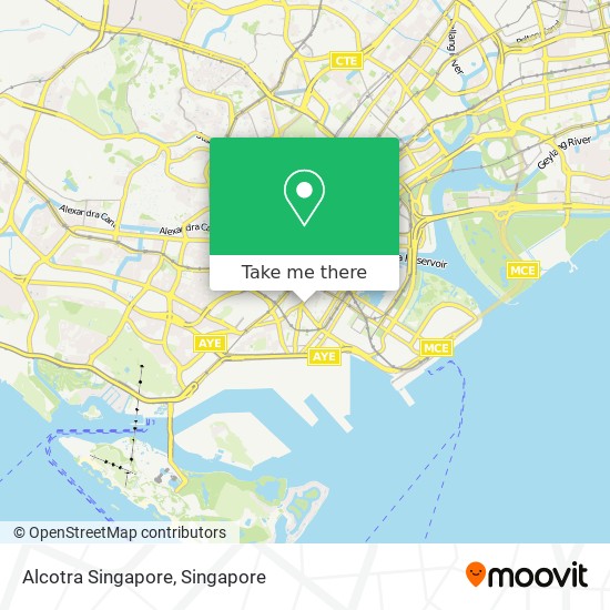 Alcotra Singapore地图