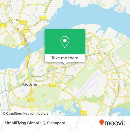 SimpliFlying Global HQ map