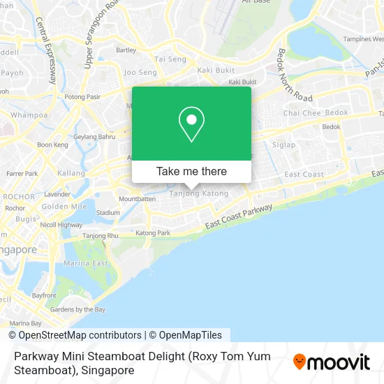 Parkway Mini Steamboat Delight (Roxy Tom Yum Steamboat) map