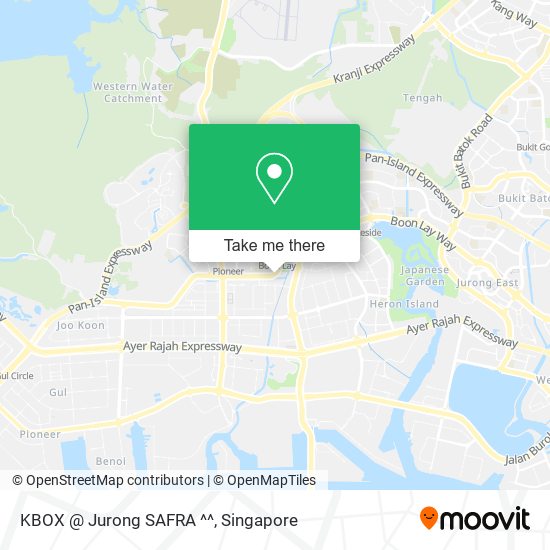 KBOX @ Jurong SAFRA ^^ map