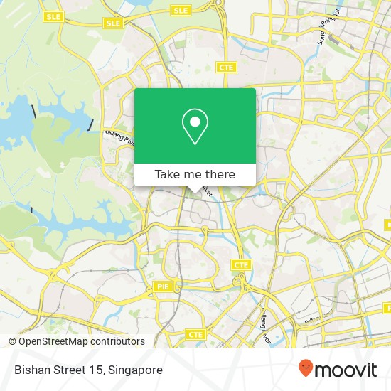 Bishan Street 15 map