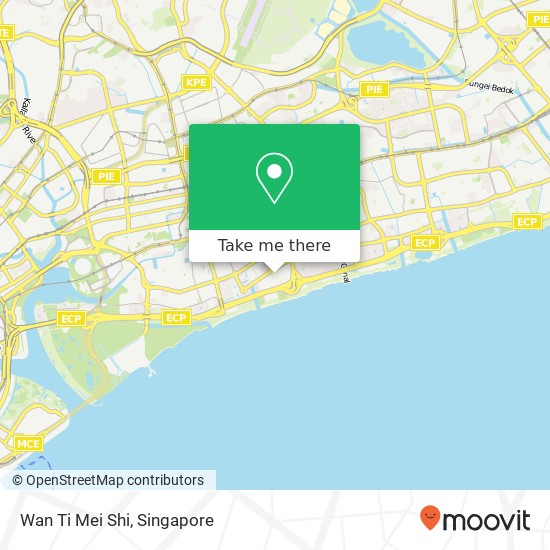 Wan Ti Mei Shi map