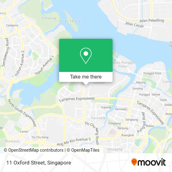 11 Oxford Street map