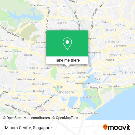 Minora Centre map