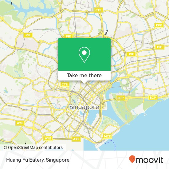 Huang Fu Eatery map