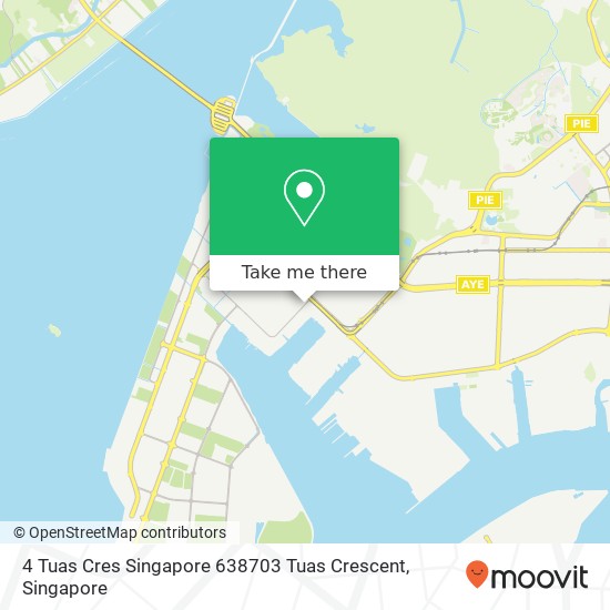 4 Tuas Cres Singapore 638703 Tuas Crescent map