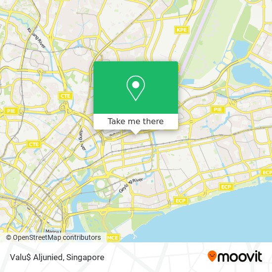 Valu$ Aljunied map