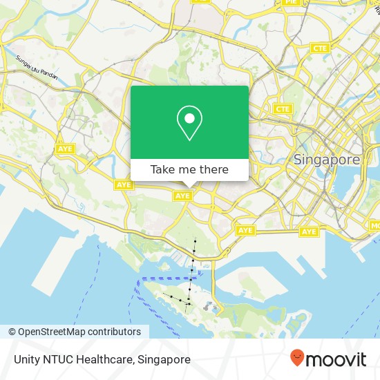 Unity NTUC Healthcare地图