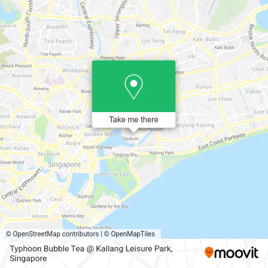 Typhoon Bubble Tea @ Kallang Leisure Park地图