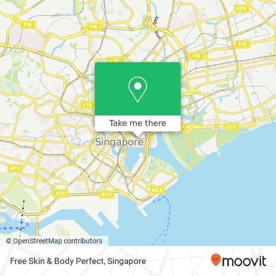 Free Skin & Body Perfect map