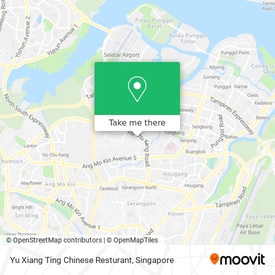 Yu Xiang Ting Chinese Resturant map