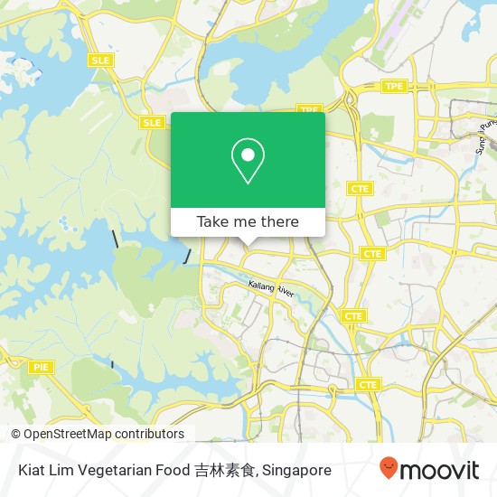 Kiat Lim Vegetarian Food 吉林素食 map