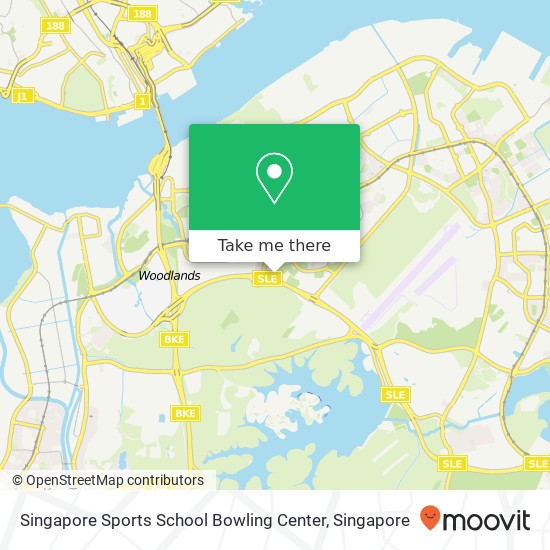 Singapore Sports School Bowling Center map