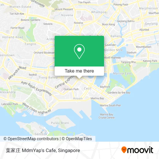 葉家庄 MdmYap's Cafe map