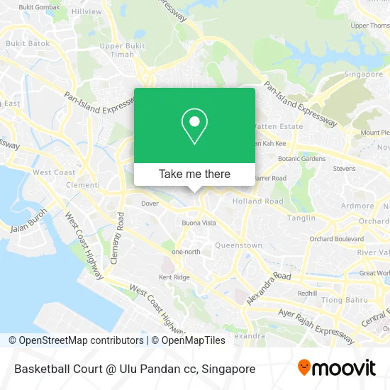 Basketball Court @ Ulu Pandan cc地图