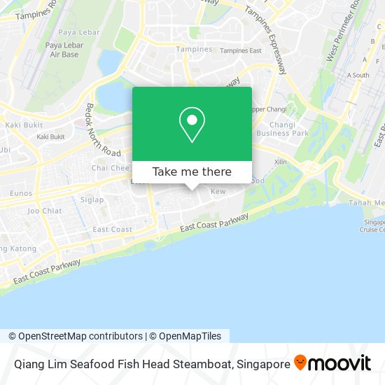 Qiang Lim Seafood Fish Head Steamboat map