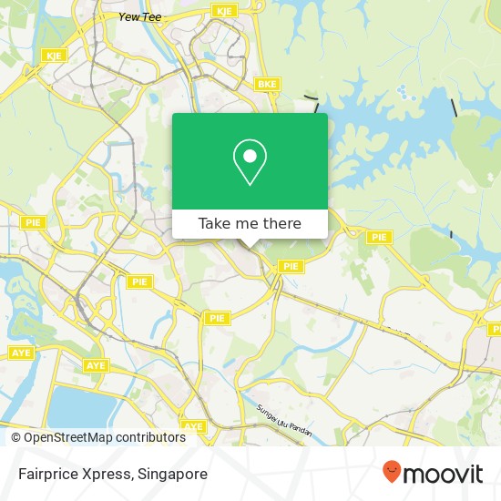 Fairprice Xpress map