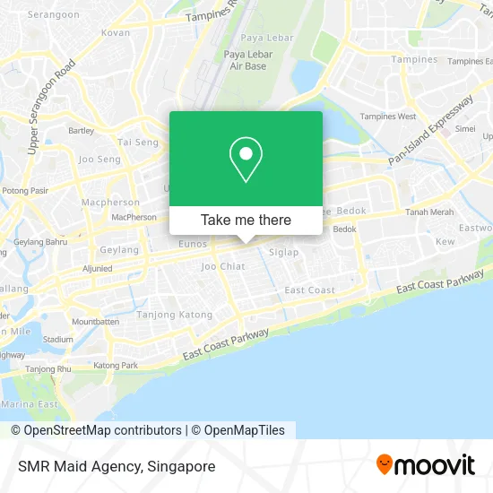SMR Maid Agency map