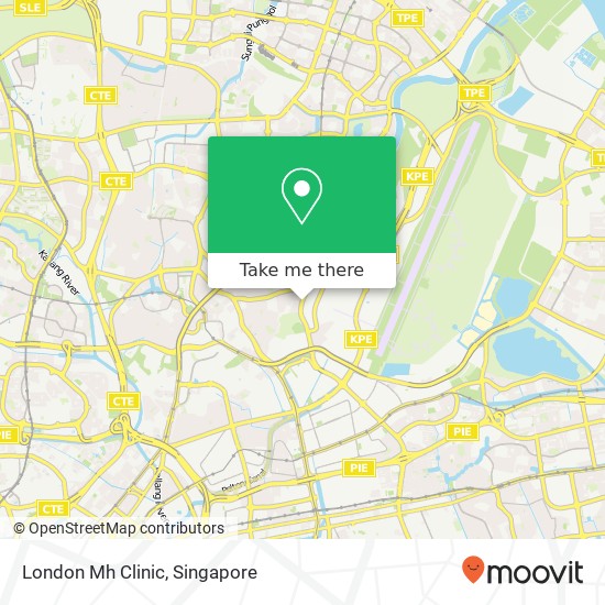 London Mh Clinic map
