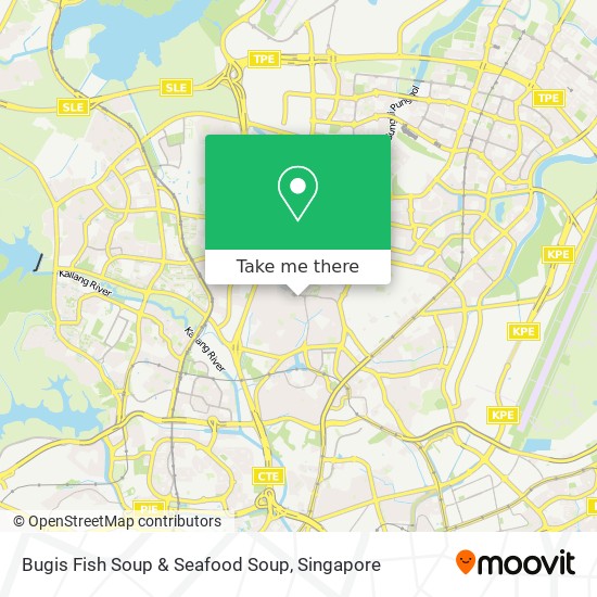 Bugis Fish Soup & Seafood Soup地图